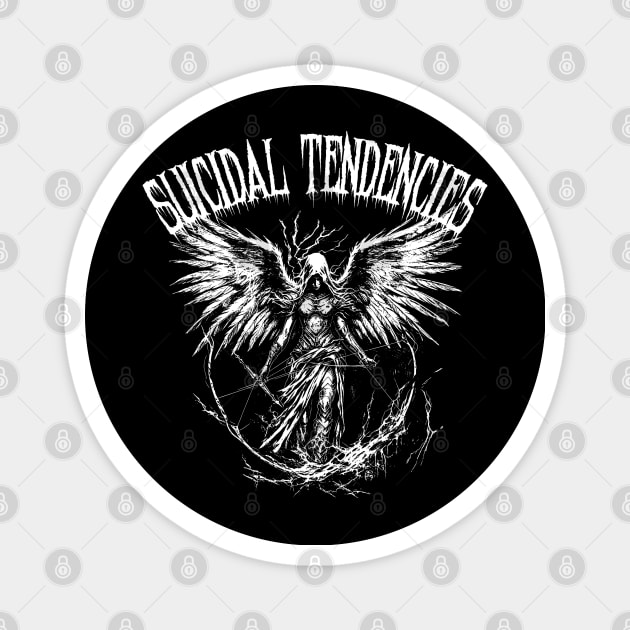 Suicidal Tendencies Magnet by yudix art